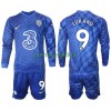 Maillot à Manches Longues Chelsea LUKAKU 9 Domicile 2021-22 Pour Enfant